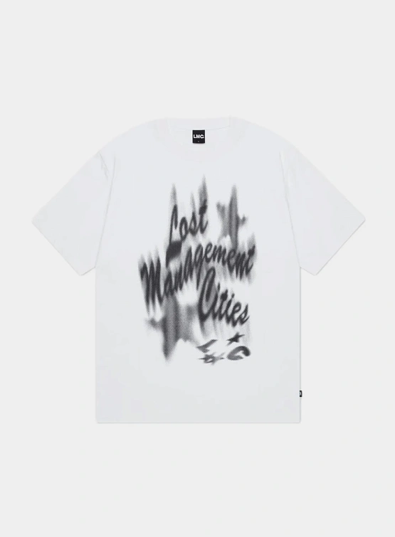 Футболка LMC Blur Layer Tee White