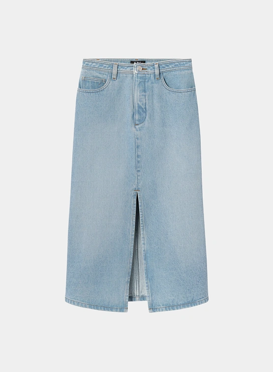 Женская юбка A.P.C. Georgia Skirt Blue