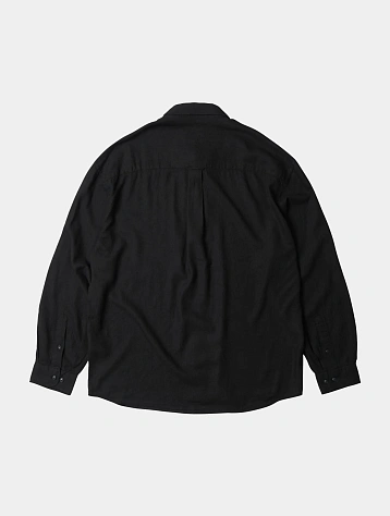 Рубашка FrizmWORKS Silky Linen Relaxed Shirt Black