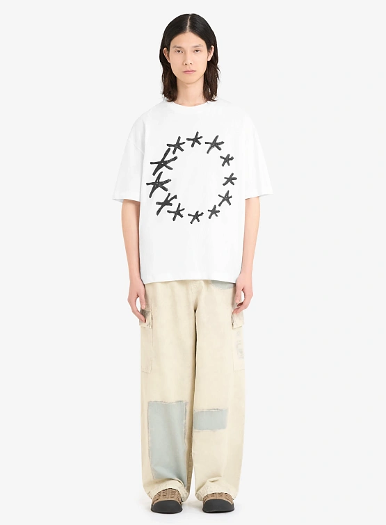 Футболка Études Relax T-shirt Stars White