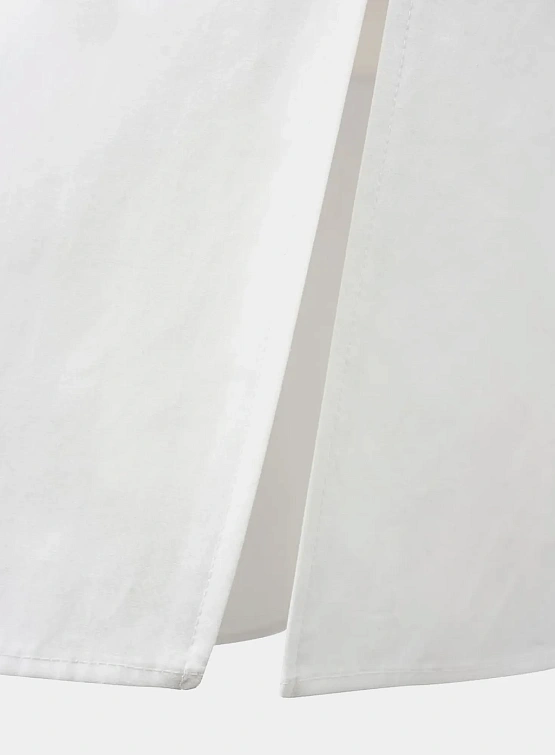 Овершот AMOMENTO Raglan Oversized Zip-Up White