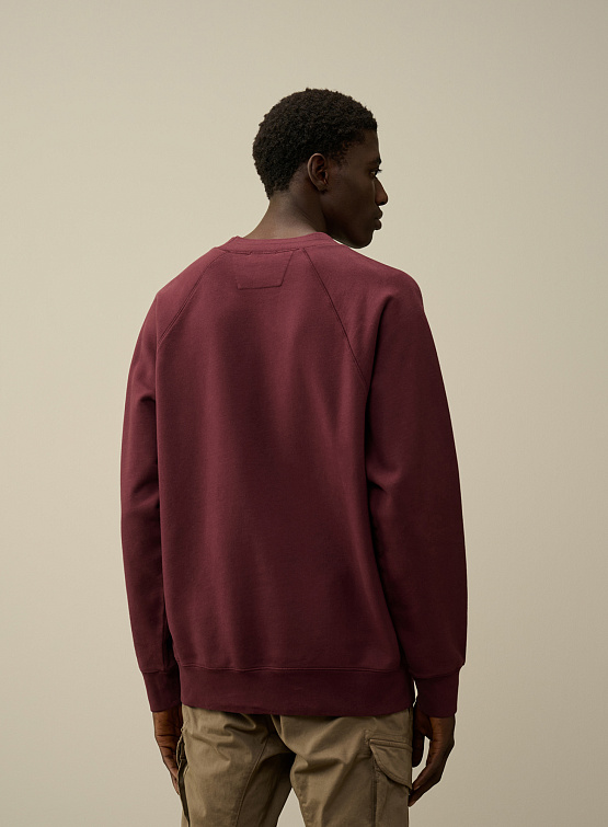 Свитшот C.P. Company Brushed and Emerized Potent Purple