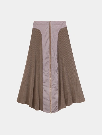 Женская юбка LUEDER Andrea Parachute Skirt Chocolate