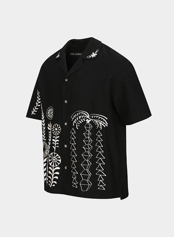 Рубашка Andersson Bell May Embroidery Open Black