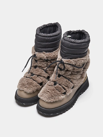 Женские ботинки SUICOKE BOWER-TRab-HI-FUR Taupe/Black