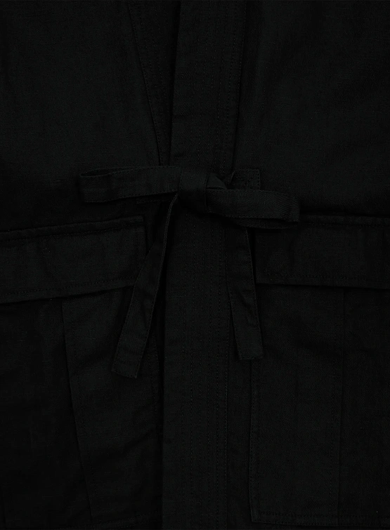 Кимоно MAHARISHI 6028 Hemp Cargo Hanten Black