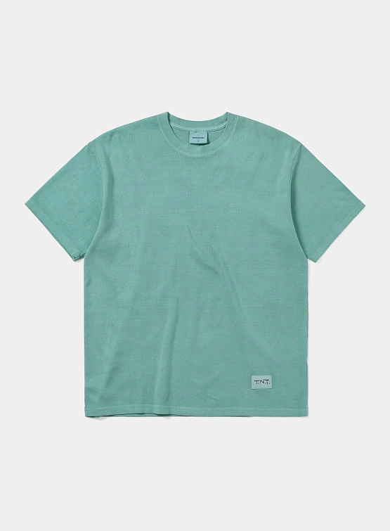 Футболка thisisneverthat TNT Jacquard Tee Light Teal