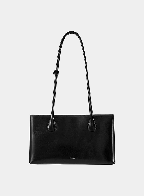 Женская сумка STAND OIL Square Low Black