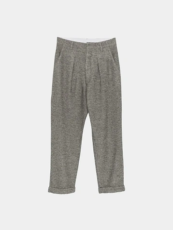 Брюки RANRA Fold Wool Chino Major Brown