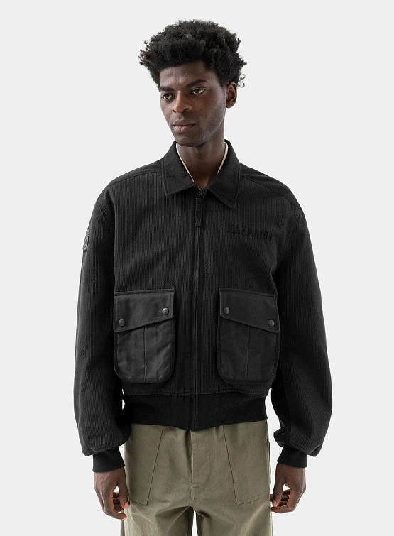 Бомбер MAHARISHI 6101 Crow & Heron M42 Flight Black