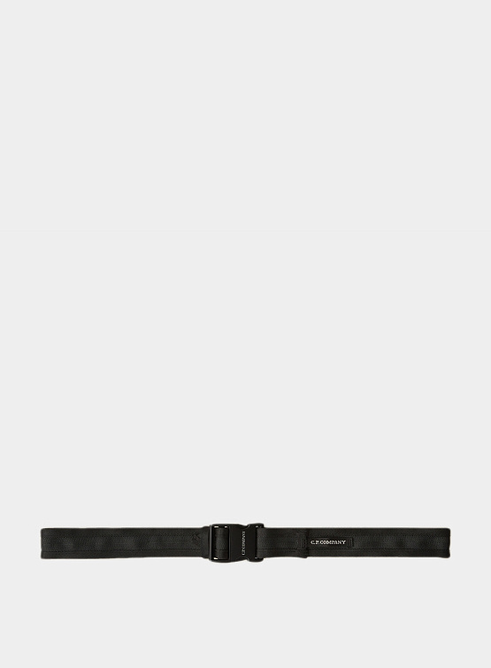 Ремень C.P. Company Herringbone Tape Belt Black