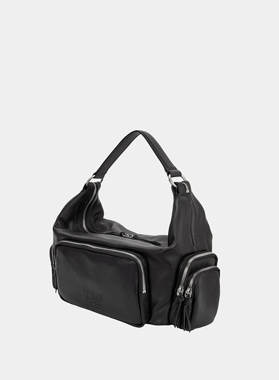 Женская сумка MARGESHERWOOD City Hobo Ew Black Plain