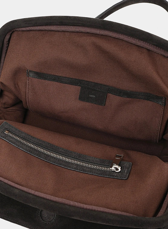 Сумка OSOI Shell Brot Suede Mocha