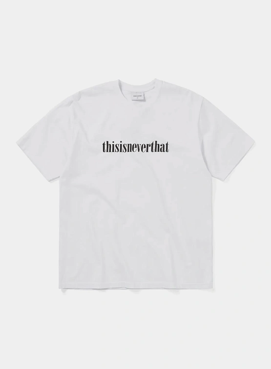 Футболка thisisneverthat Onyx Logo Tee White