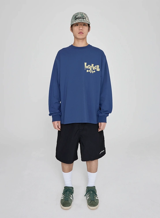 Лонгслив YESEYESEE A Logo L/S Cobalt Blue