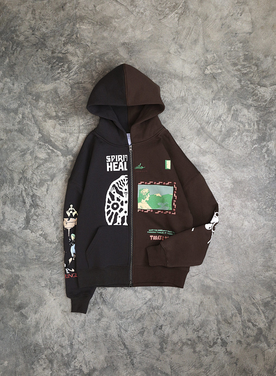 Зип-худи Jungles Jungles Spiritual Healing Black