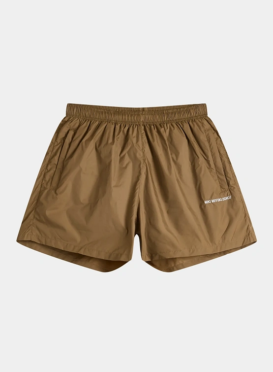 Шорты MKI MIYUKI ZOKU Swim Shorts Brown