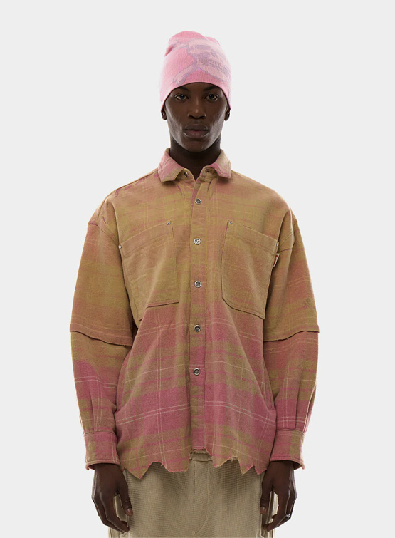 Рубашка PDF Raf Plaid Pink