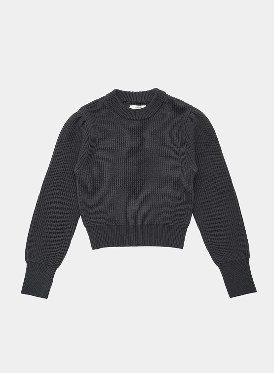 Женский свитер AMOMENTO Half Neck Knit Charcoal