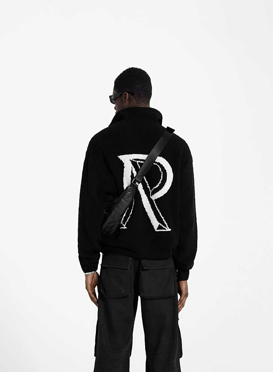 Поло Represent Clo Initial Boucle Polo Jet Black