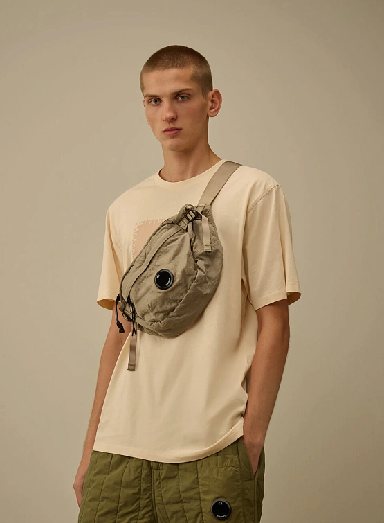 Сумка C.P. Company Nylon B Lens Crossbody Fallen Rock