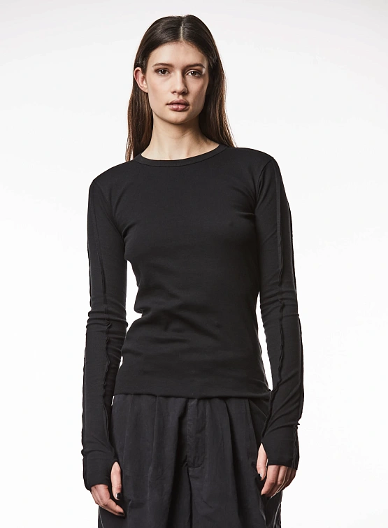 Лонгслив thom/krom W TS 561 Black