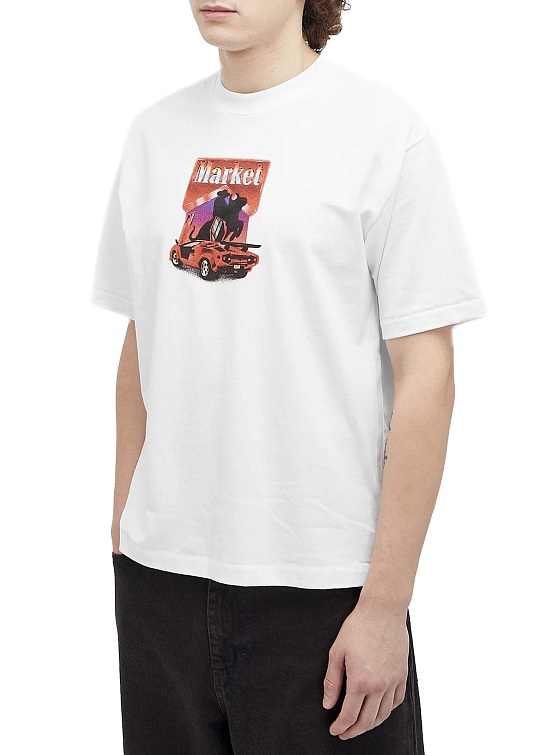 Футболка MARKET Bullrider T-Shirt White