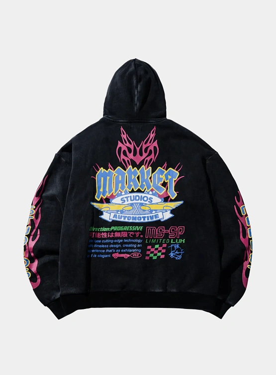 Худи MARKET V12 HOODIE Black