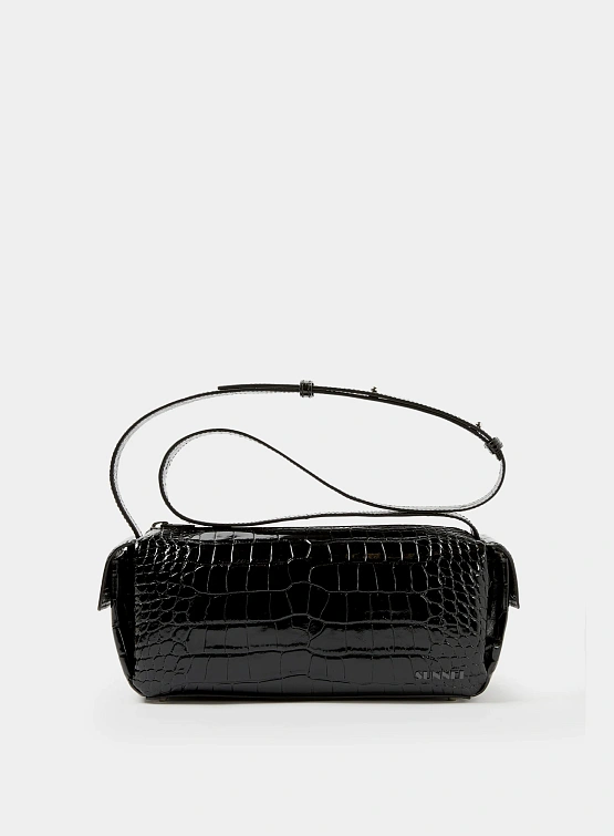 Сумка Sunnei Labauletto Calf Grain Leather Black