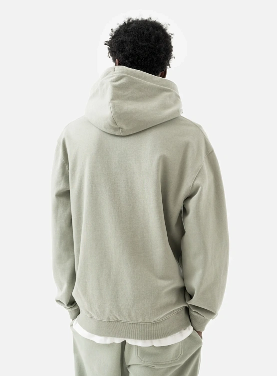 Худи MAHARISHI 4622 Organic Hooded Sweat Sage