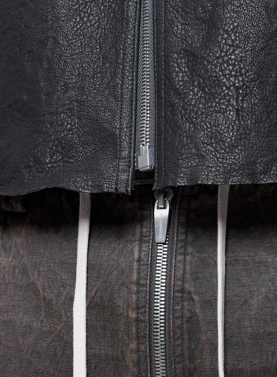 Кожаная куртка ARNODEFRANCE Metalized Leather Black