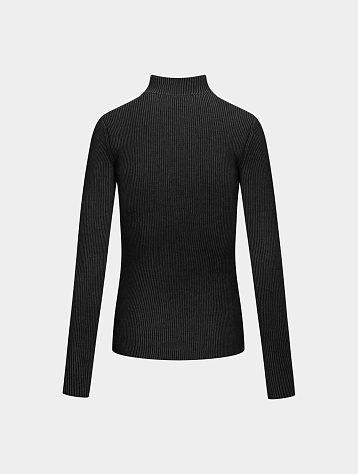 Женский халф-зип Han Kjøbenhavn Half Zip Knit Black