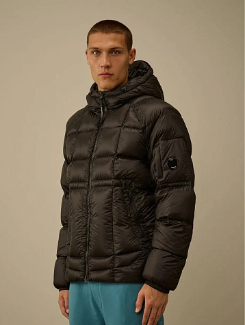 Пуховик C.P. Company  D.D. Shell Hooded Down Black