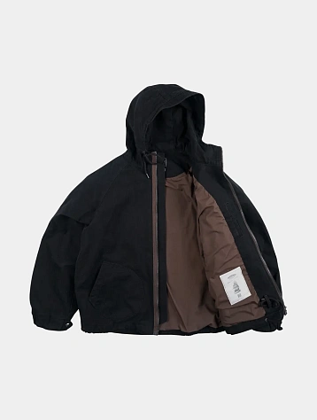 Парка FrizmWORKS Jungle Cloth Deck Hooded Black