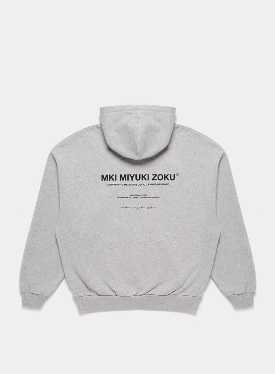 Худи MKI MIYUKI ZOKU Design Studio Grey