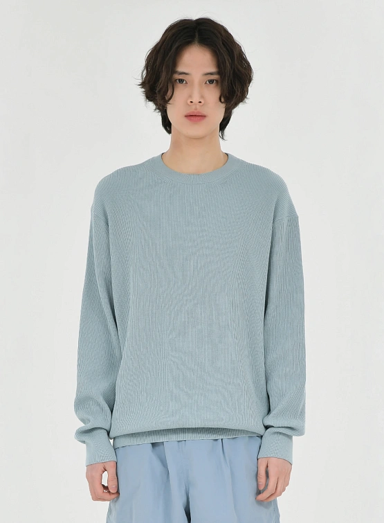 Свитшот BROWNYARD High Density Crewneck Blue Grey