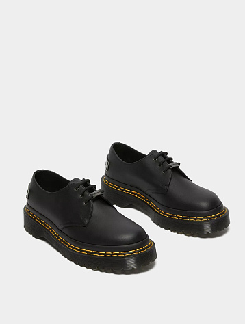 Женские полуботинки Dr. Martens 1461 Bex Double Stitch Leather