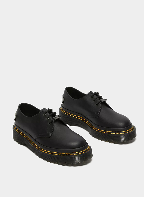 Женские полуботинки Dr. Martens 1461 Bex Double Stitch Leather