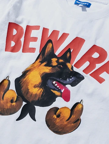 Футболка MARKET BEWARE THESE T-SHIRT White