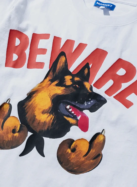 Футболка MARKET BEWARE THESE T-SHIRT White