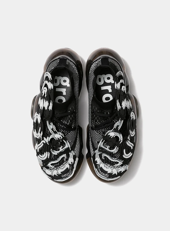 Кроссовки GROUNDS Moopie Invert Marble Black