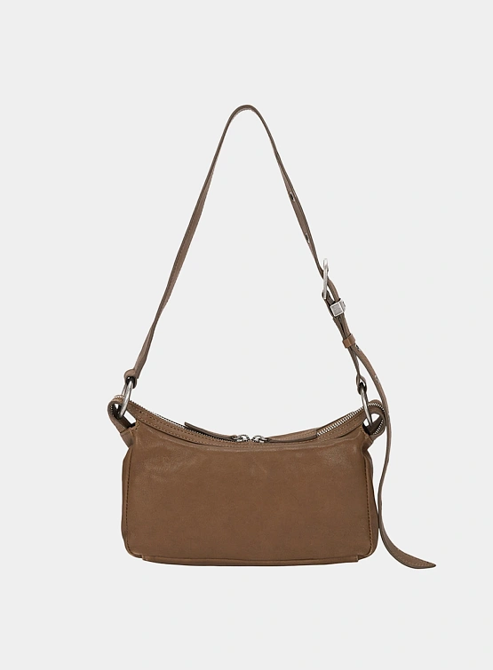 Женская сумка MARGESHERWOOD Outpocket Hobo Mini Vintage Camel