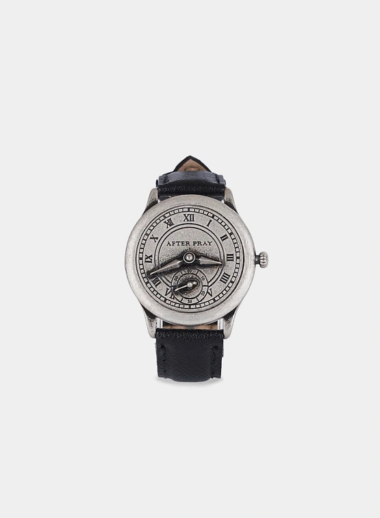 Браслет AFTER PRAY Safari Watch Leather Black