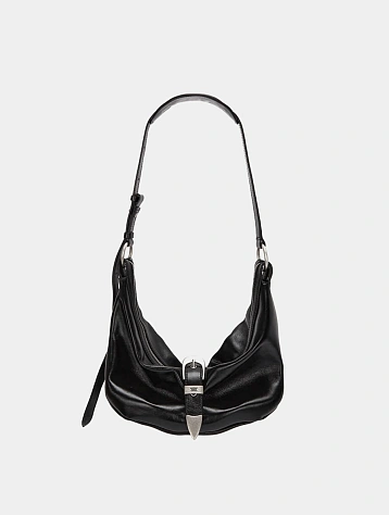 Сумка MARGESHERWOOD Belted Hobo Medium Glossy Black