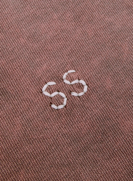 Футболка ALCHEMIST x STUDIO SLOW EXCLUSIVE Ruby Fleeting Brown