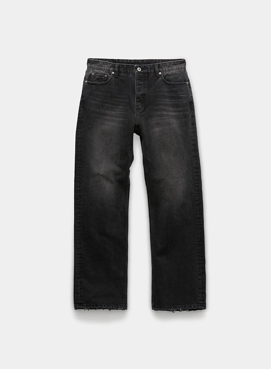 Джинсы COOR Canton Fly Straight Denim Washed Black