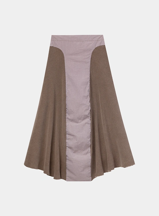 Женская юбка LUEDER Andrea Parachute Skirt Chocolate