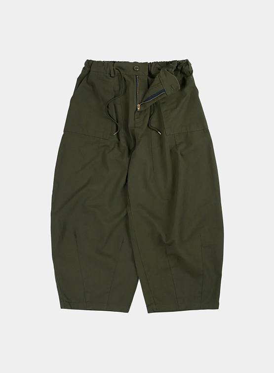 Брюки FrizmWORKS Twill Balloon Pants Olive