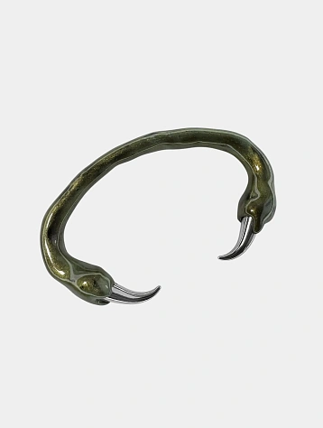 Браслет CASPER DIY With Spikes Green