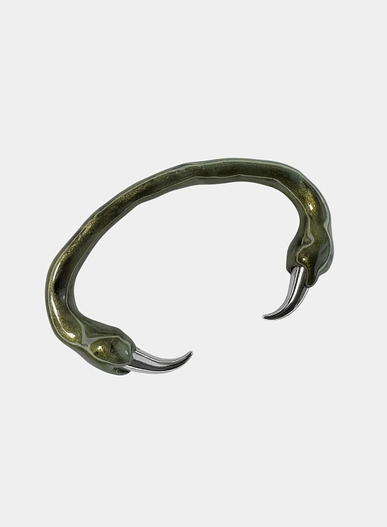 Браслет CASPER DIY With Spikes Green